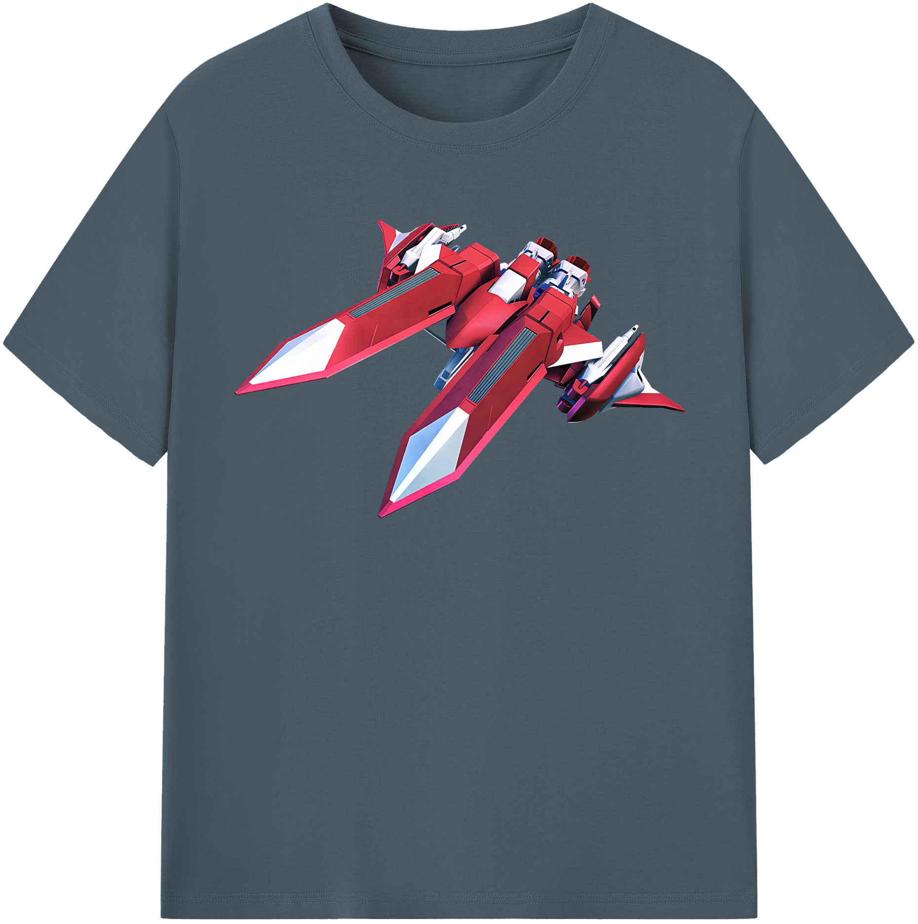 （画像用） 機動戦士ガンダム Mobile Suit Gundam 綿100％半袖Tシャツ（フロントプリント）